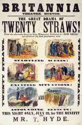Playbill - Twenty Straws